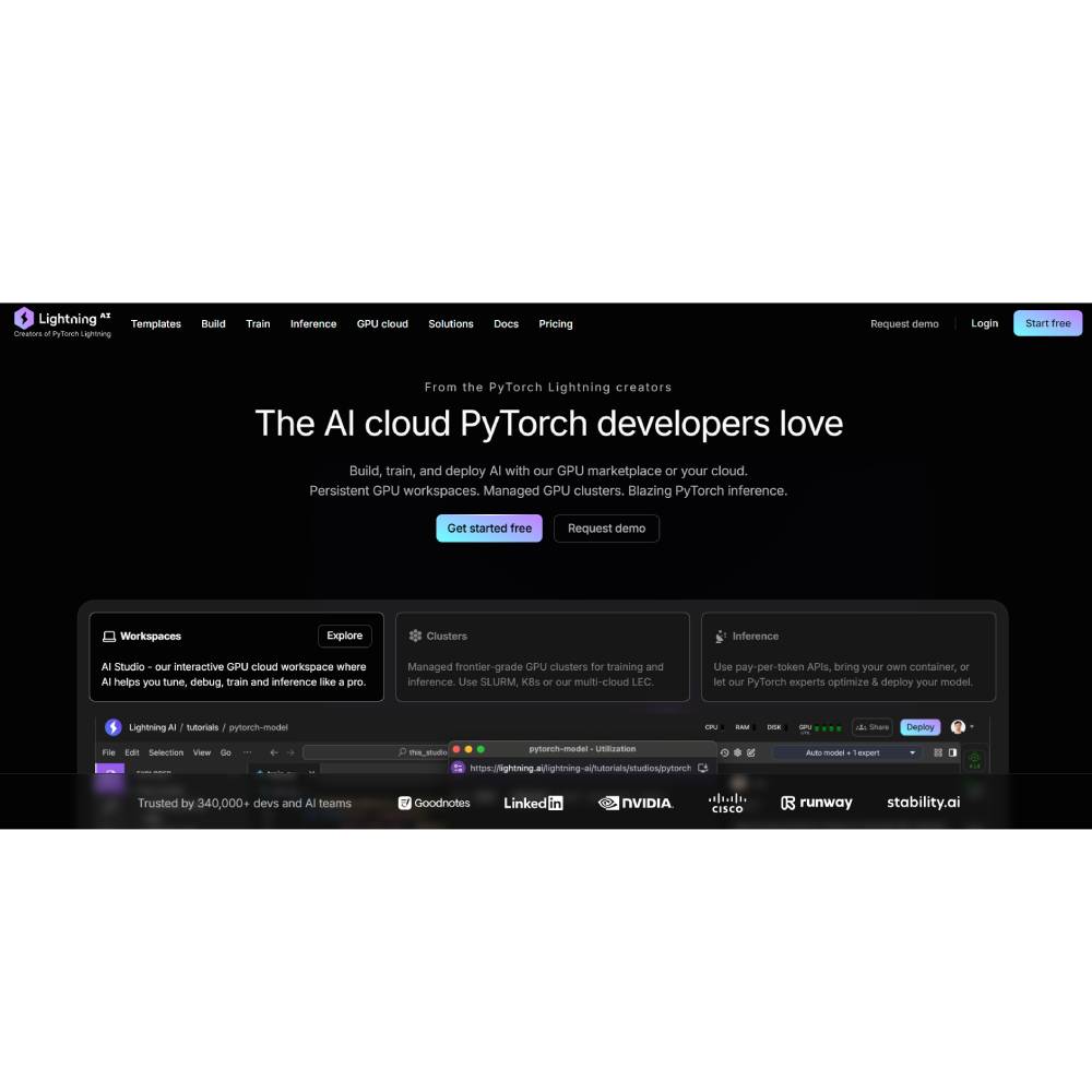 Lightning AI – AI App Framework / MLOps