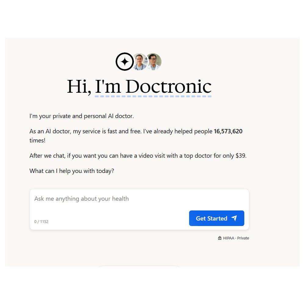 Doctronic – AI-Enhanced Medical Communication & Workflow Assistant