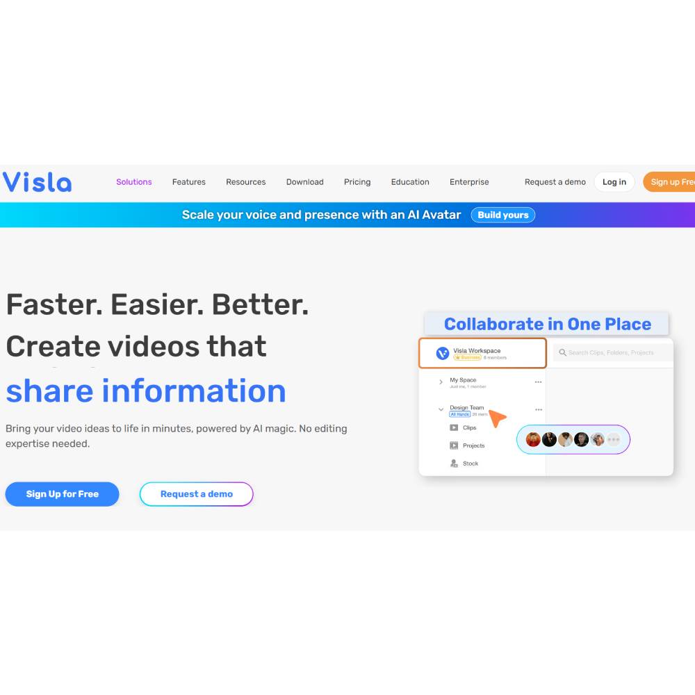 Visla – AI Video Creation & Editing Suite for Teams