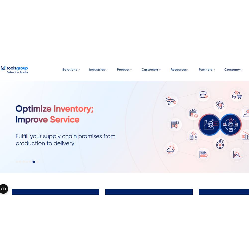 ToolsGroup Service Optimizer 99+ (SO99+) – AI Supply Chain Planning Platform