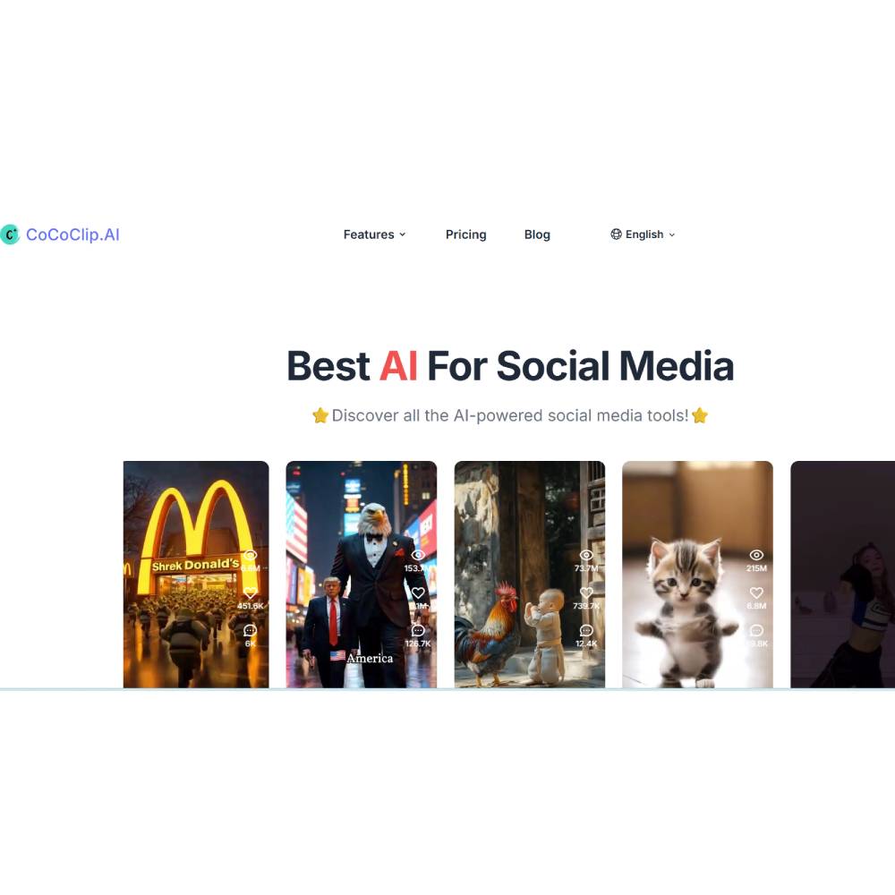 CoCoClip.AI – AI Video Editor for Viral Short-Form Content