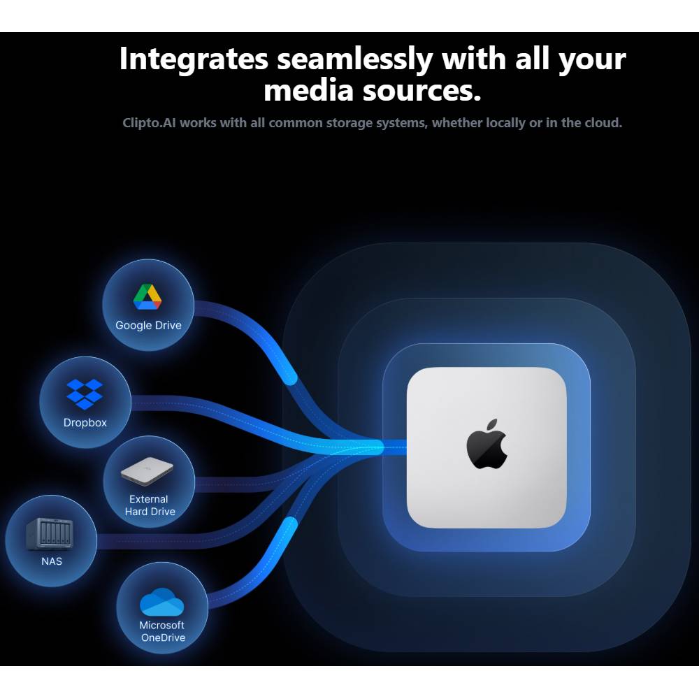 Clipto.AI – AI Media Management & Transcription Assistant