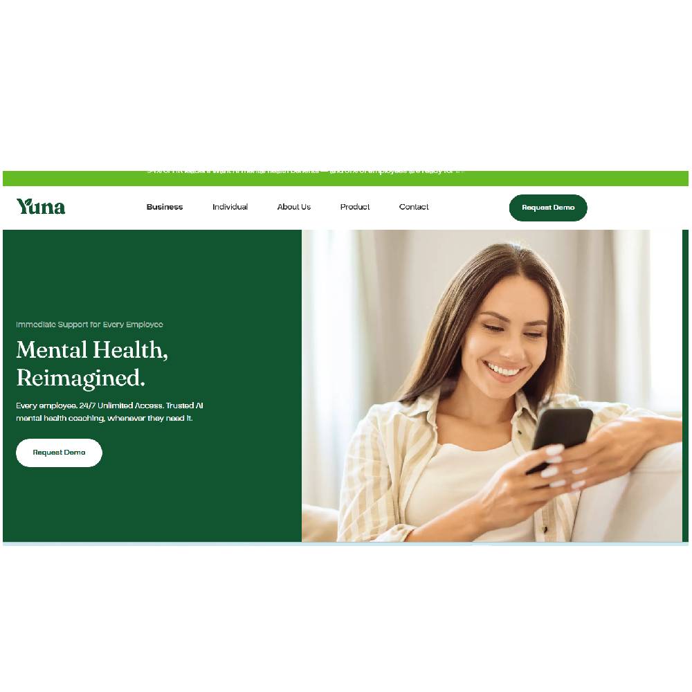 Yuna AI — Always-On Mental Health Coach