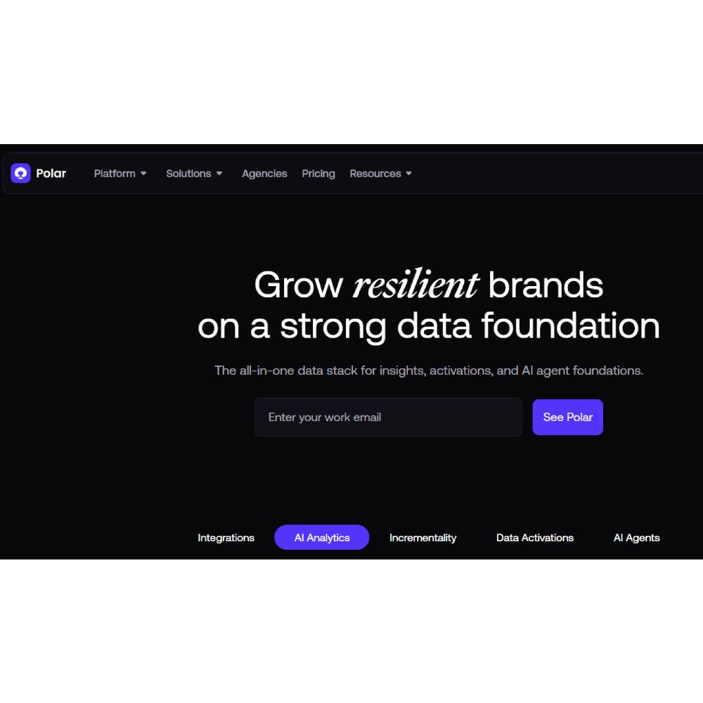 Polar Analytics – AI-Driven E-Commerce & D2C Analytics Platform