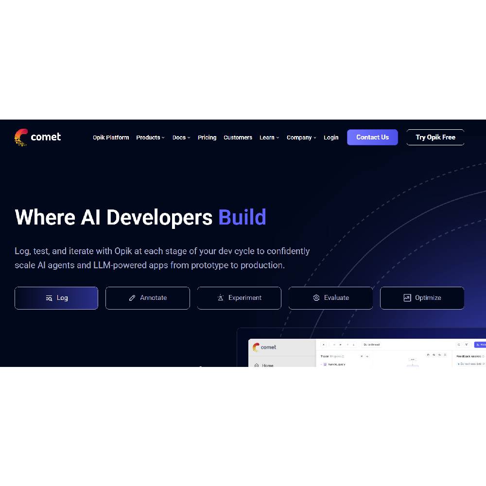 Comet ML – MLOps & Experiment Tracking