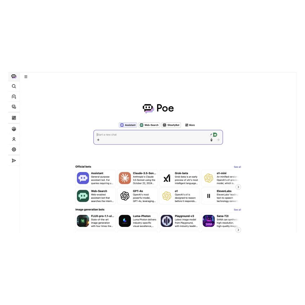 Poe – AI Aggregator & Conversational Platform