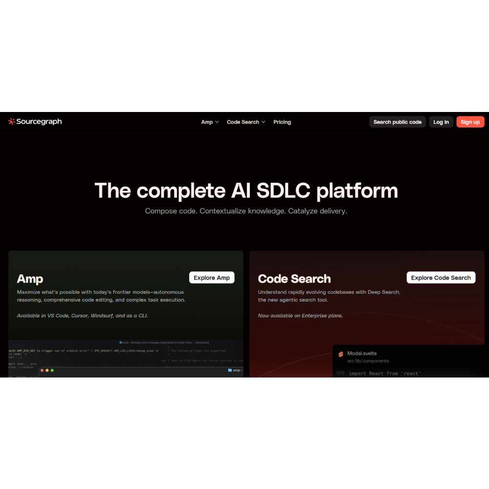 Sourcegraph – AI-Powered Code Intelligence Platform – Daidu.ai