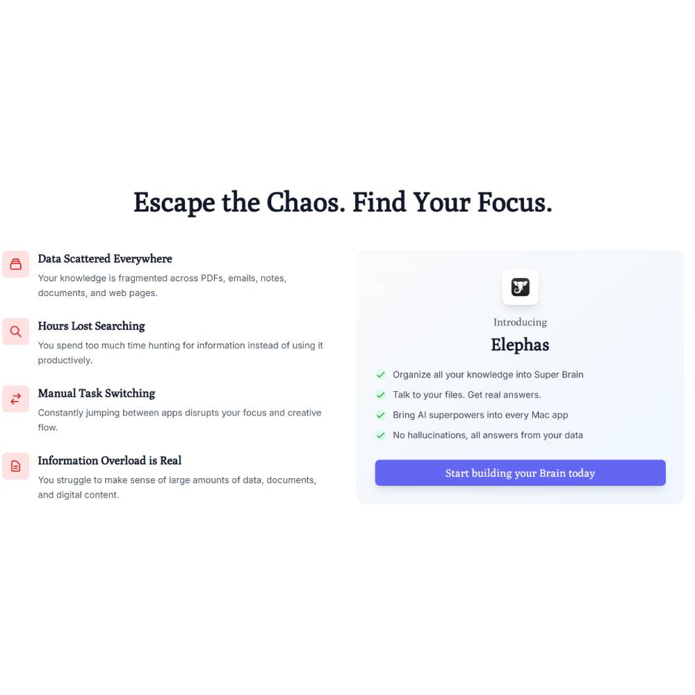 Elephas – AI Writing & Productivity