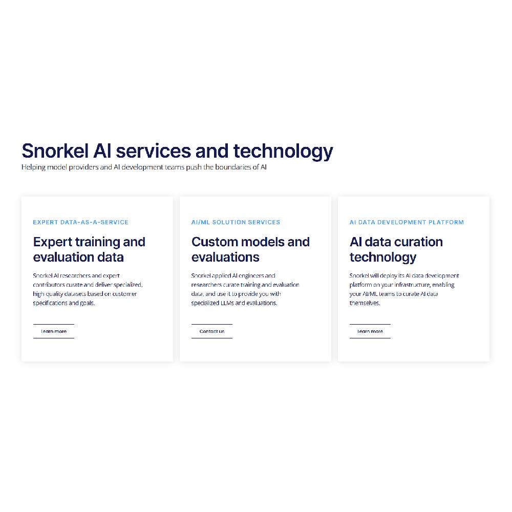 Snorkel AI – AI Data Development Platform