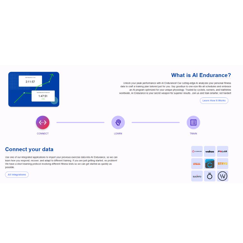 AI Endurance – AI-Powered Endurance Training & Performance Optimization Platform