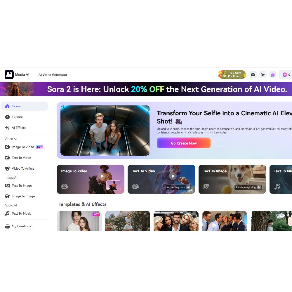 Media.io – All-in-One AI Video, Audio & Image Editor