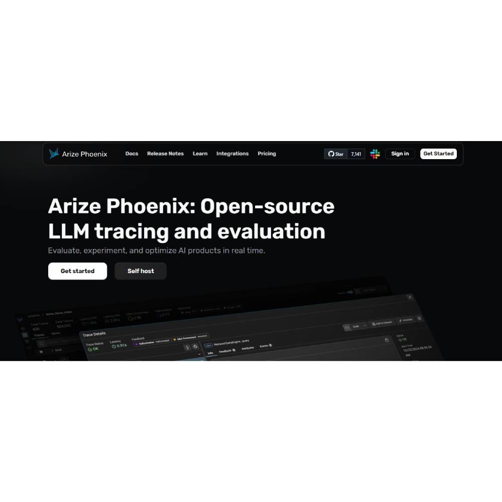 Arize Phoenix – Open-Source AI Observability & Debugging Platform
