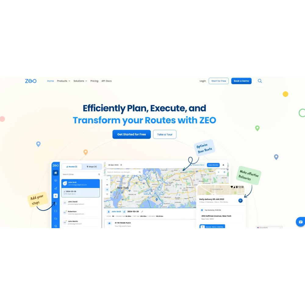 Zeo Route Planner – Smarter Route Optimization for Efficient Deliveries