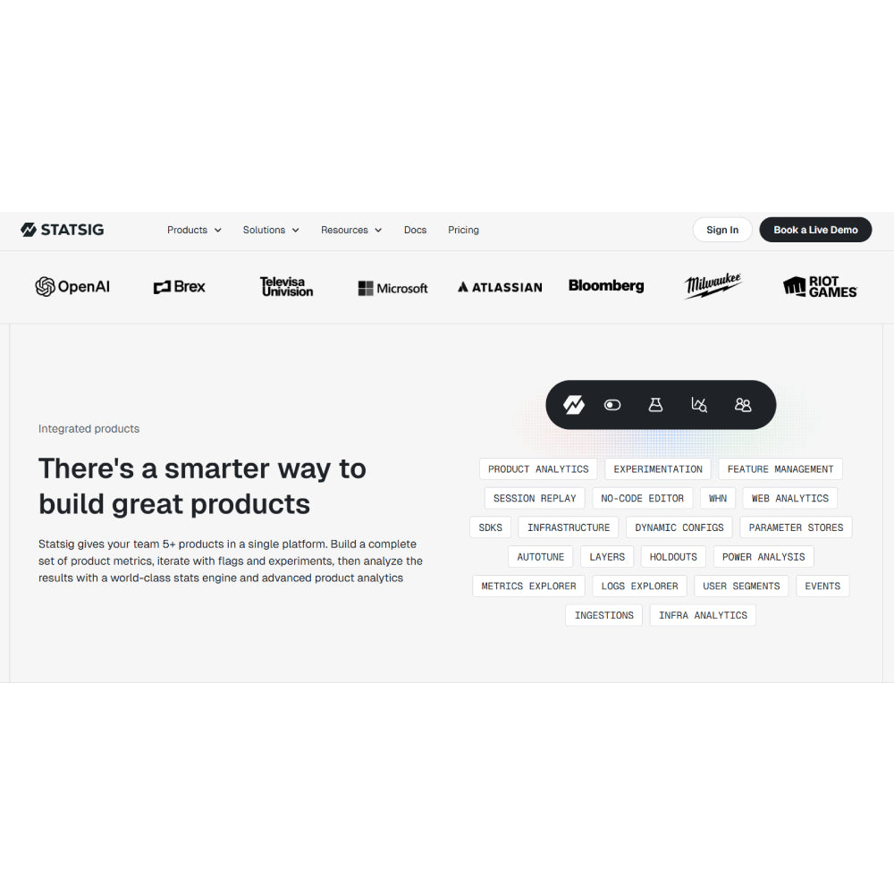 Statsig – AI-Driven Experimentation & Feature Flagging Platform