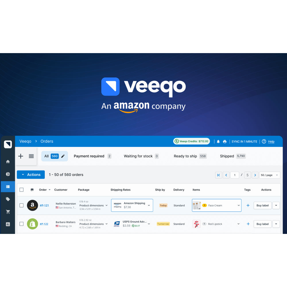 Veeqo – AI-Powered Demand Forecasting & Inventory Management