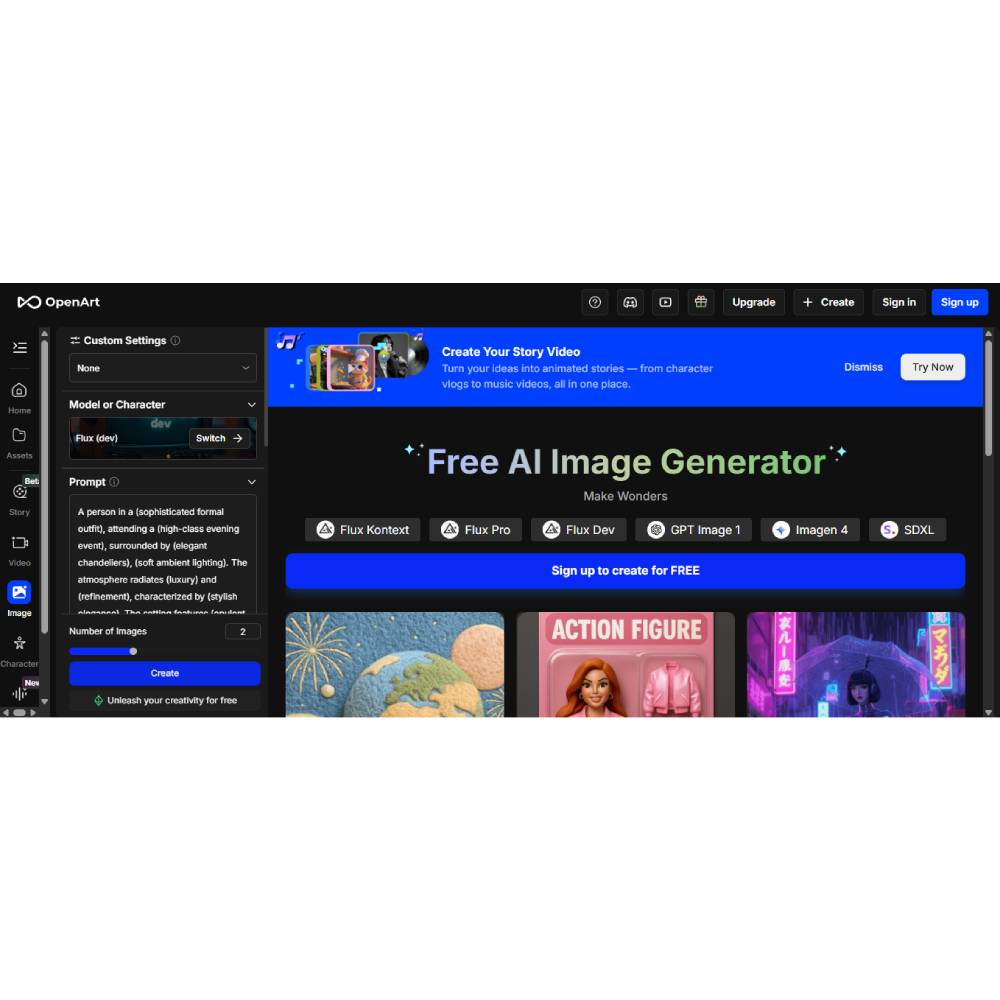 OpenArt AI Clothing Generator – AI Garment Design and Concept Visualization Studio