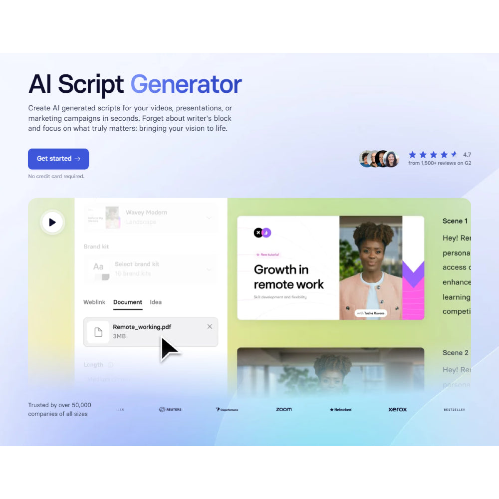 Synthesia – AI-Powered Video Generation Platform