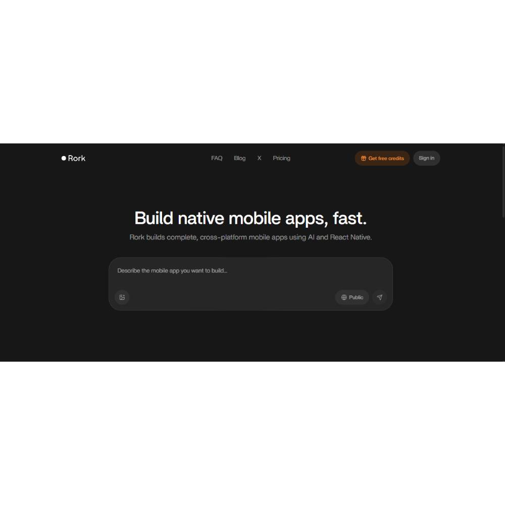 Rork – Build Custom AI Apps Visually in Minutes