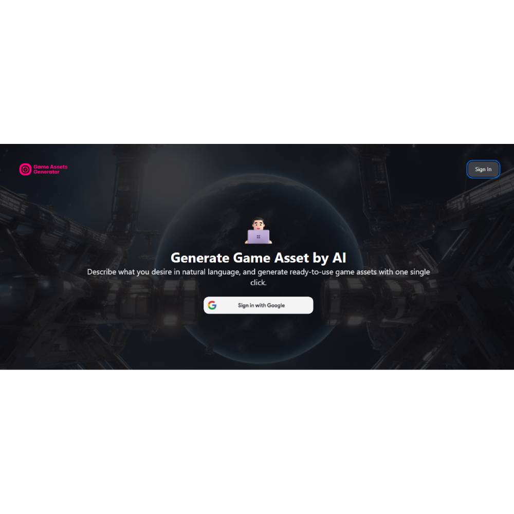 AI Game Assets Generator – Create Game Worlds Instantly with AI