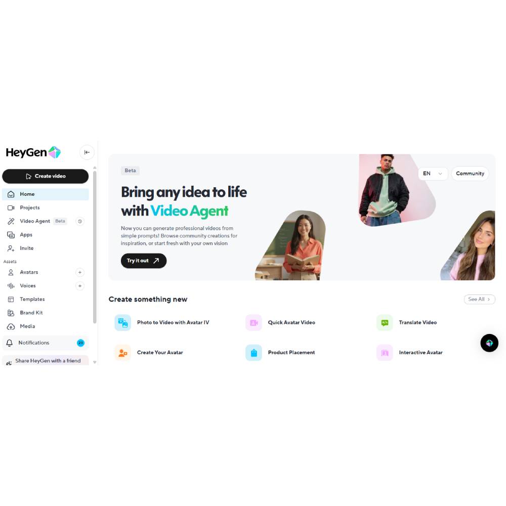 HeyGen Lip-Sync Studio – AI Lip-Sync Tool for Multilingual Videos
