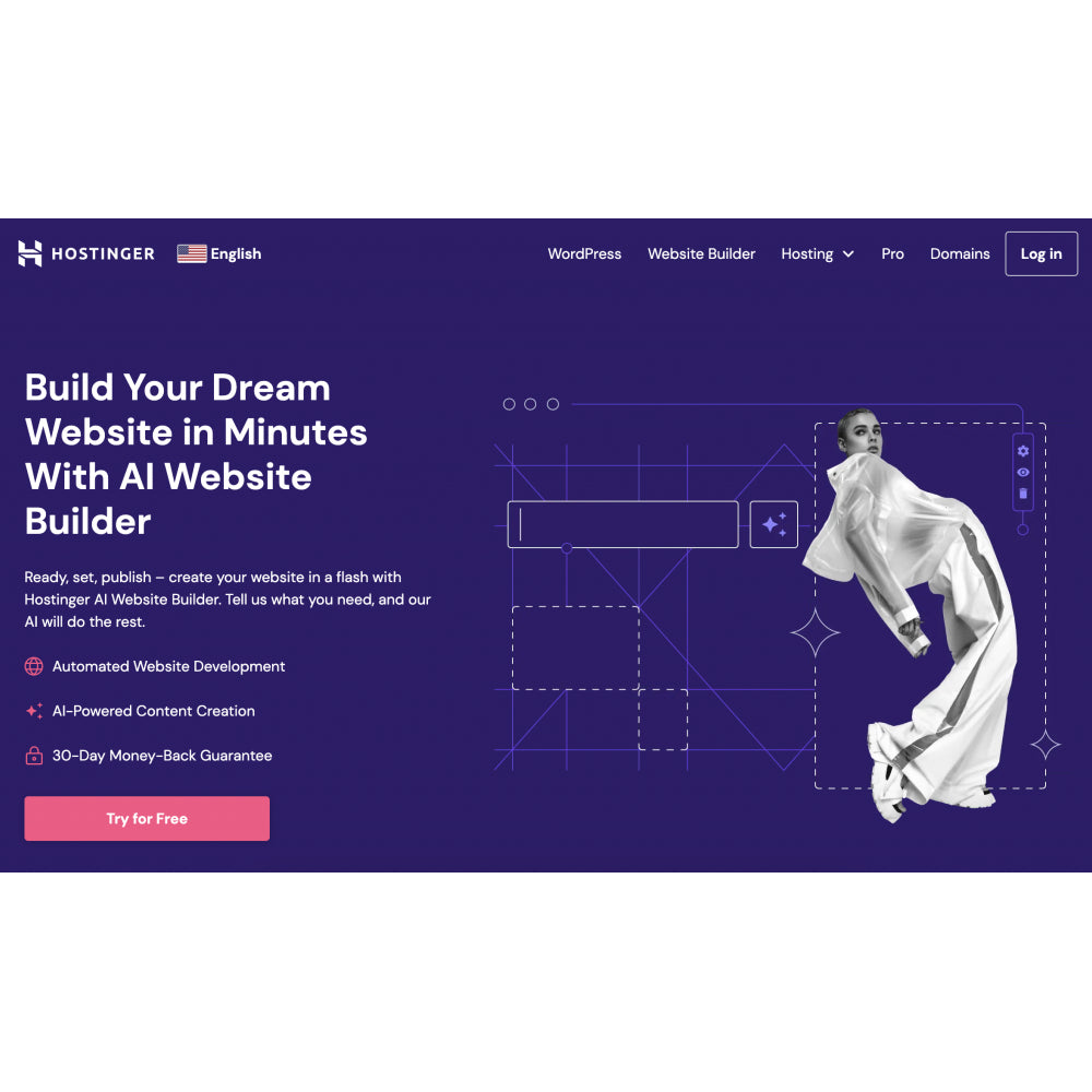 Hostinger – AI-Powered Website Creation Made Easy