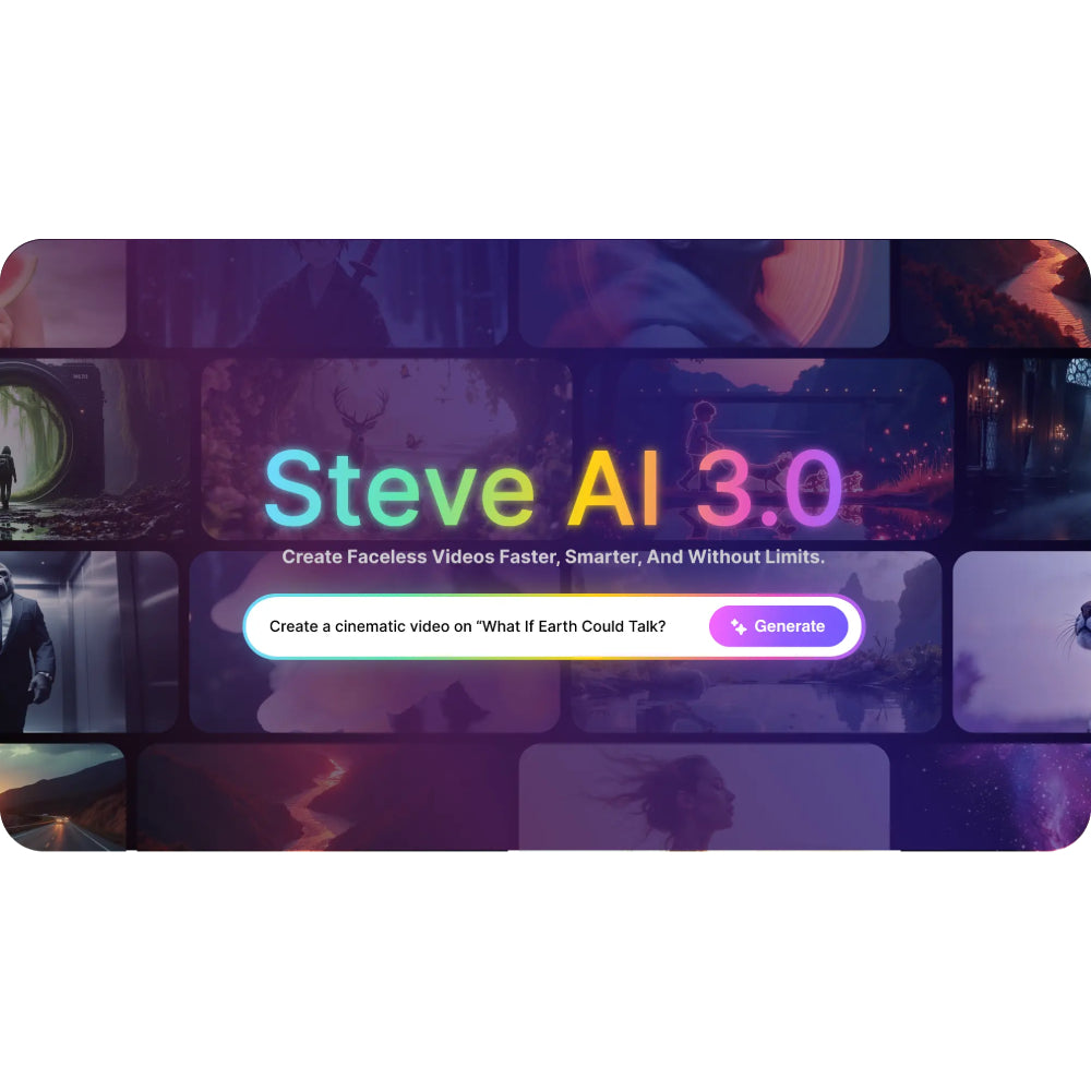 Steve AI – AI-Powered Animated Video & Content Creator