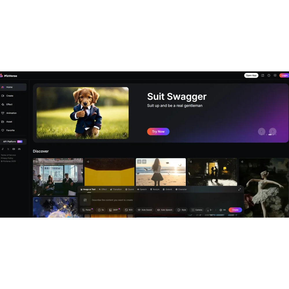 PixVerse – AI-Powered Video Creation Platform