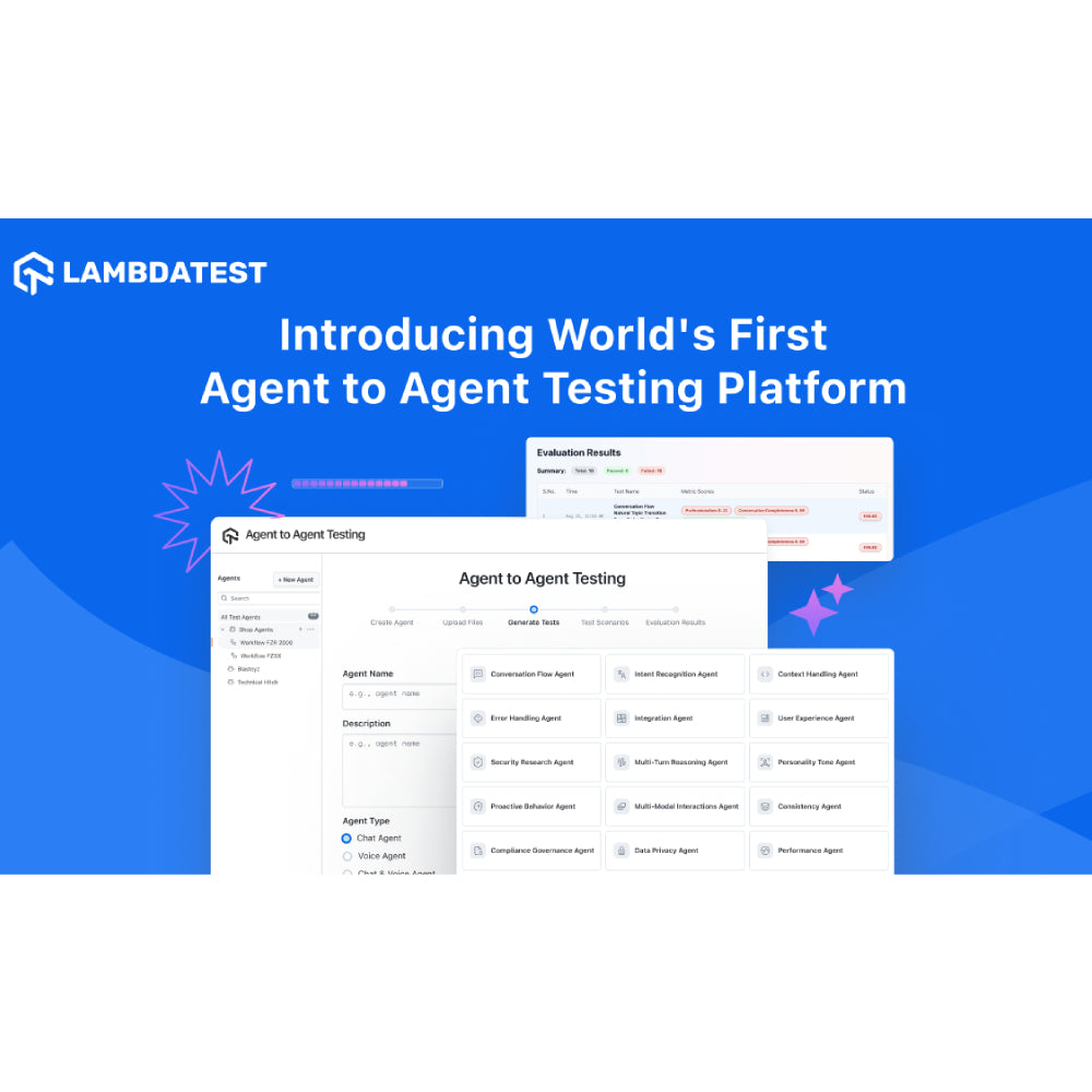 LambdaTest – Cloud-Based Cross-Browser and Real Device Testing