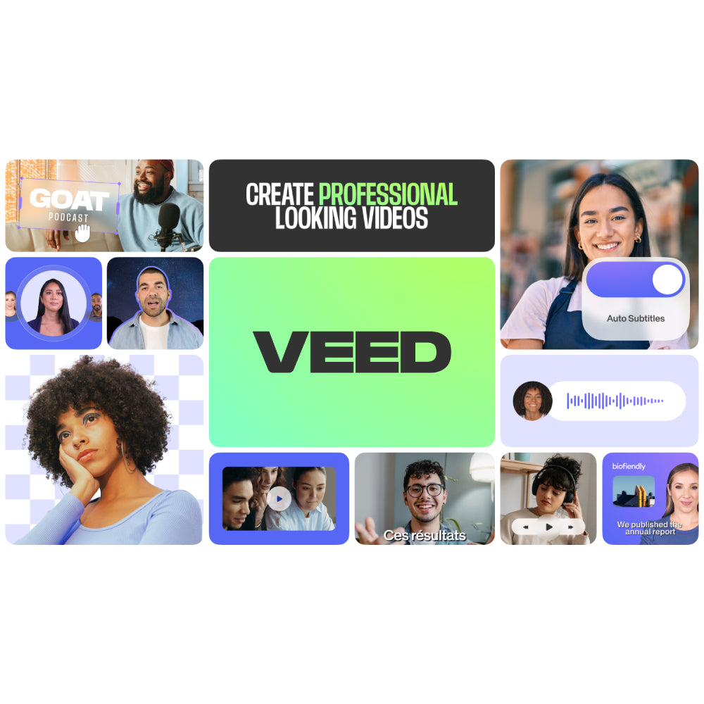 Veed.io – AI Video & Audio Editor for Effortless Content Creation
