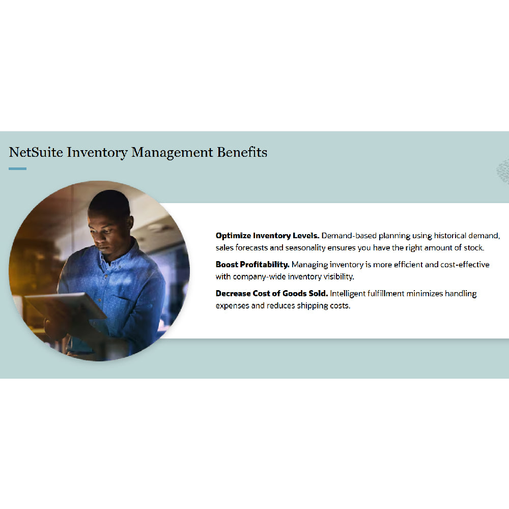 NetSuite – AI-Enhanced Inventory Management