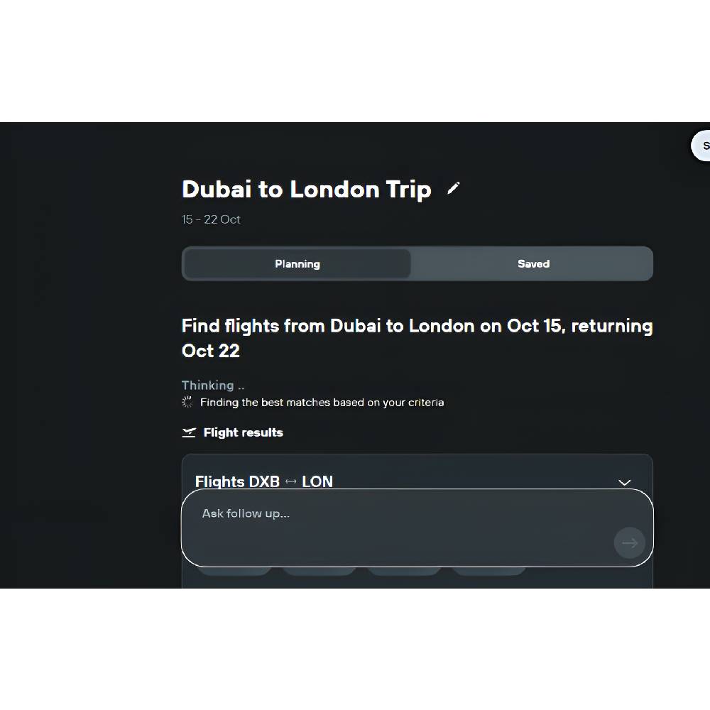 KAYAK.ai – AI-Powered Conversational Travel Planning Assistant