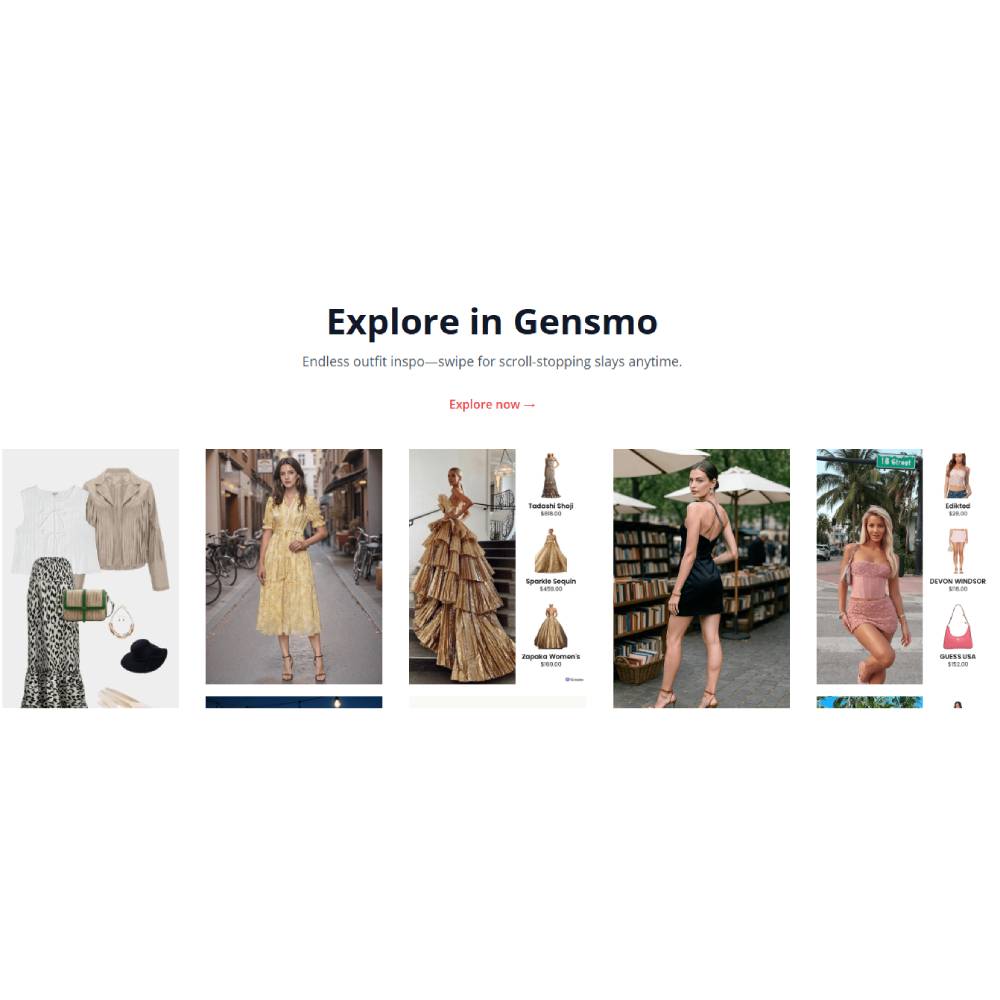 Gensmo – Your AI Fashion Agent for Styling, Try-Ons & Smart Shopping