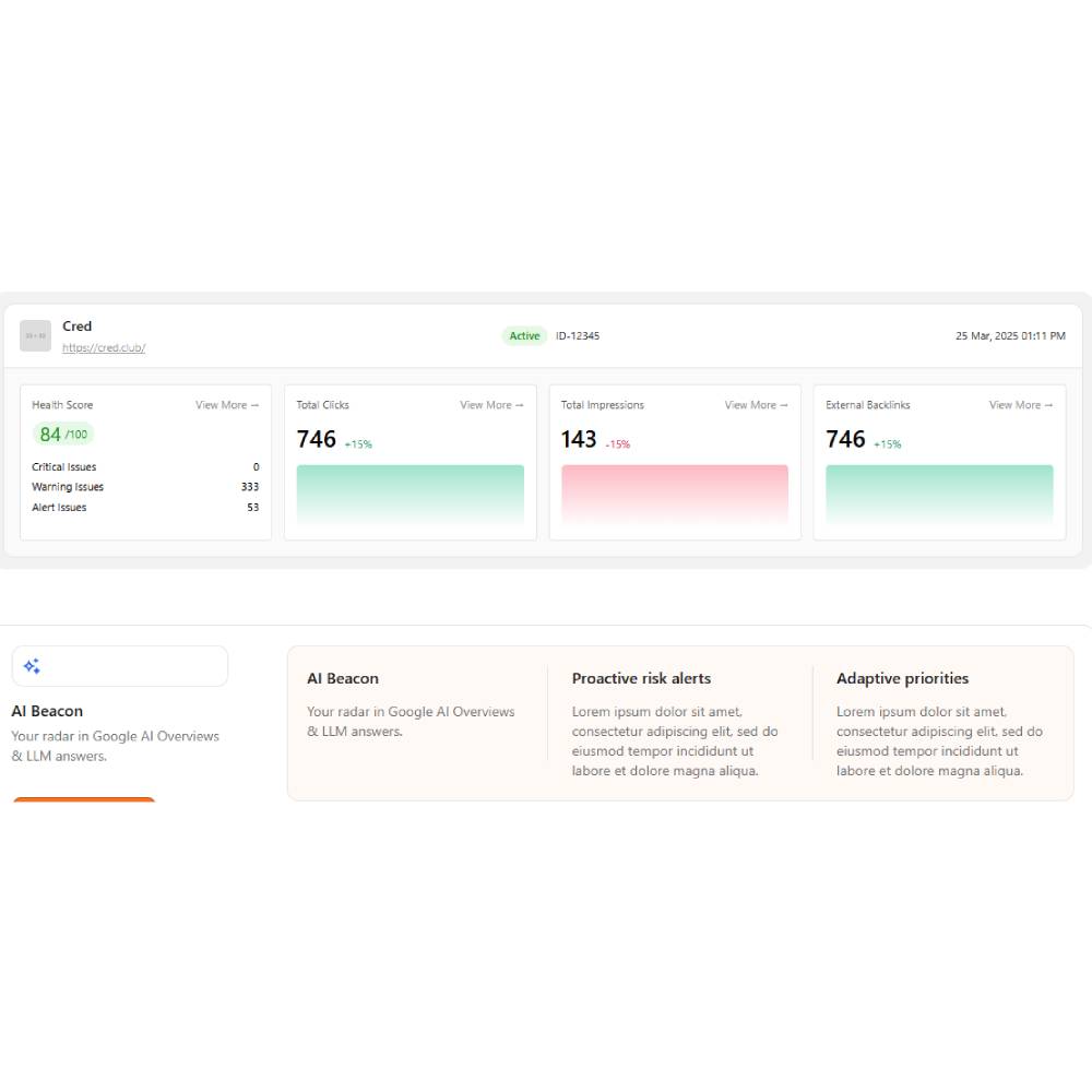 Seorce – AI-Powered Search Visibility & SEO Optimization Platform
