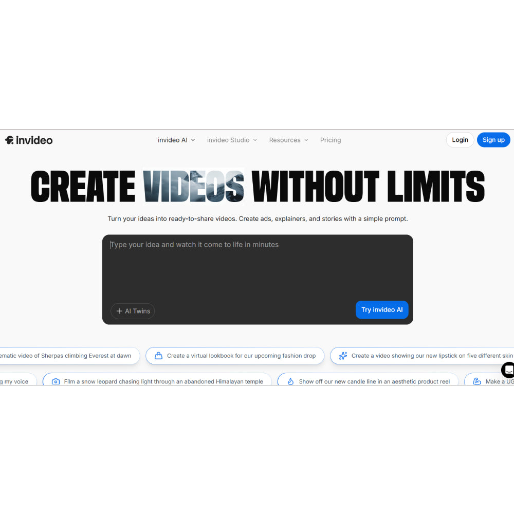 InVideo AI – AI-Powered Video Generator