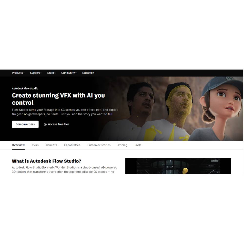 Wonder Dynamics – AI Character Animation for Films & Creative Projects