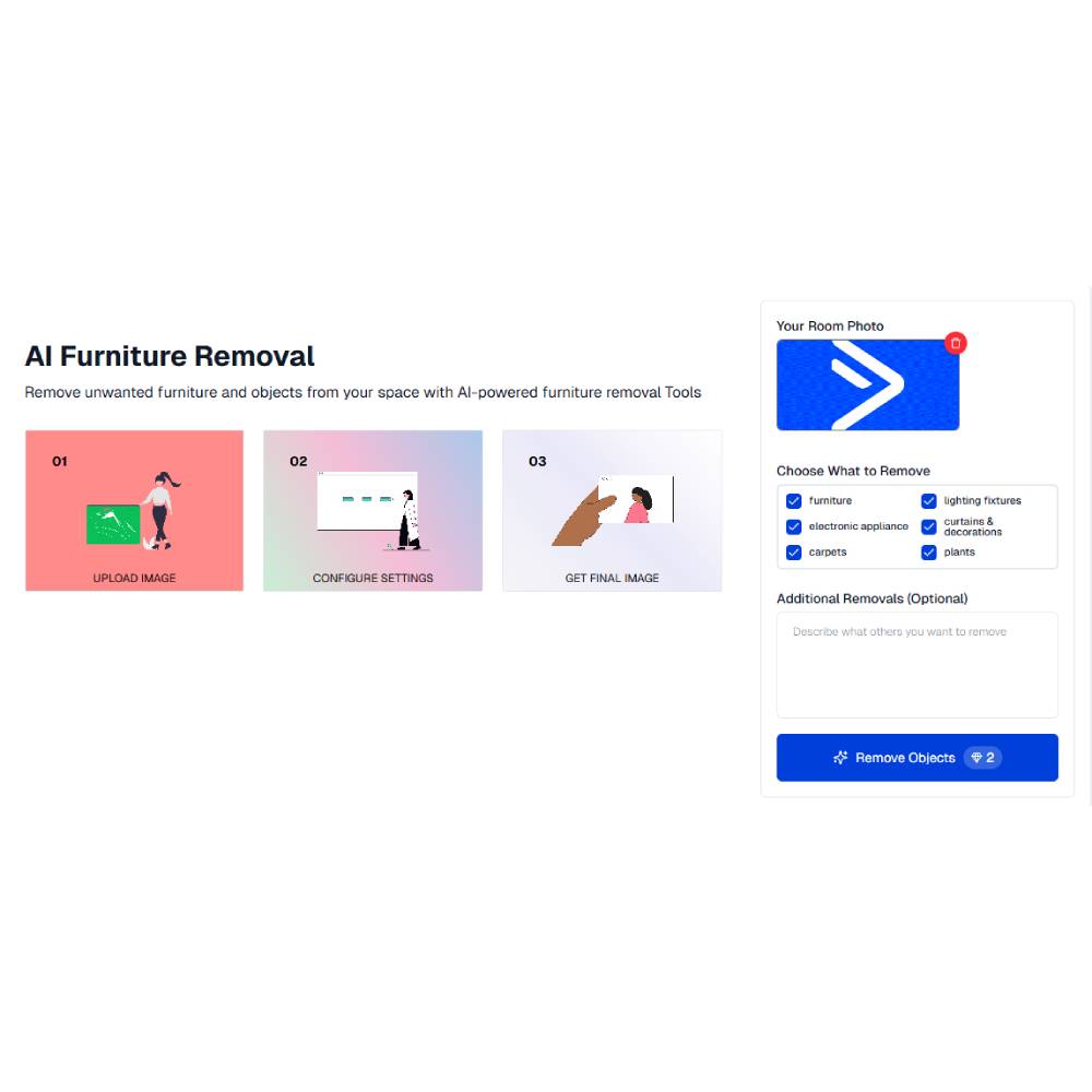 Staging AI – Virtual Staging & Furniture Removal for Real Estate