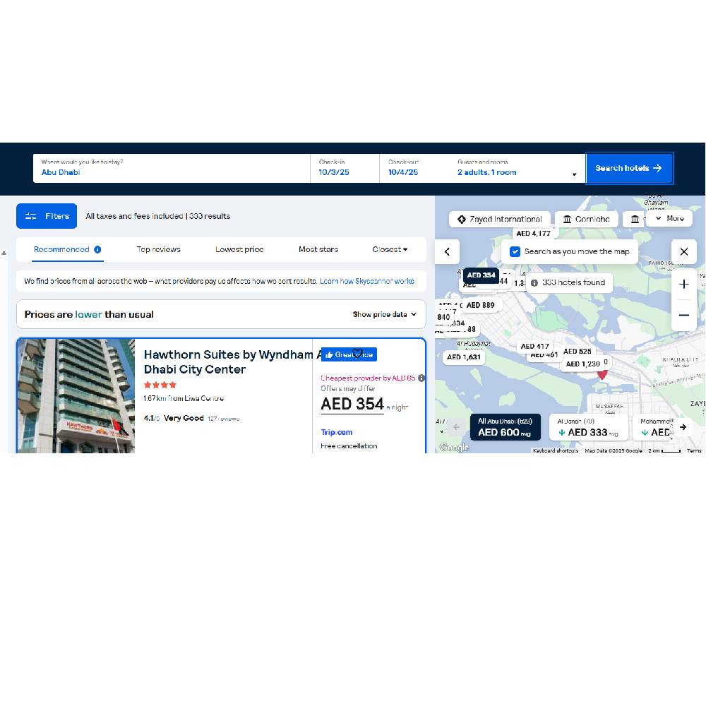 Skyscanner – AI-Enhanced Travel Metasearch & Planning Platform