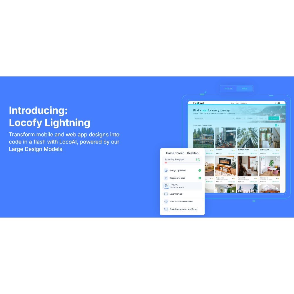 Locofy – AI-Powered Design-to-Code Platform