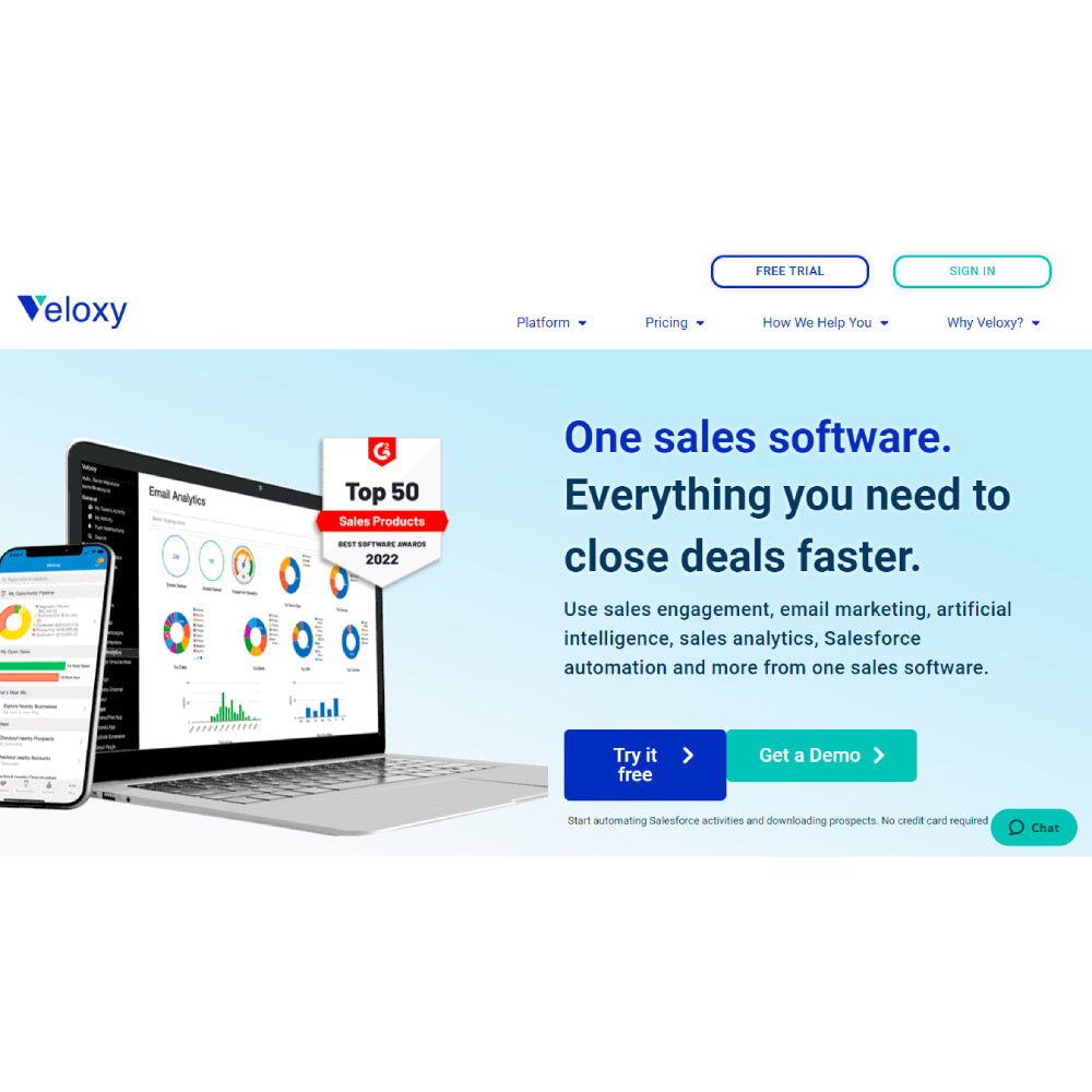 Veloxy – AI Sales Productivity & Field Sales Enablement