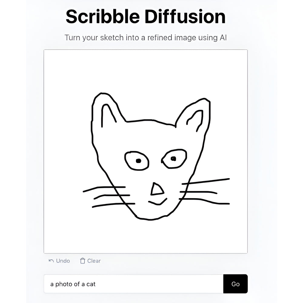 Scribble Diffusion – AI-Powered Sketch-to-Art Creator