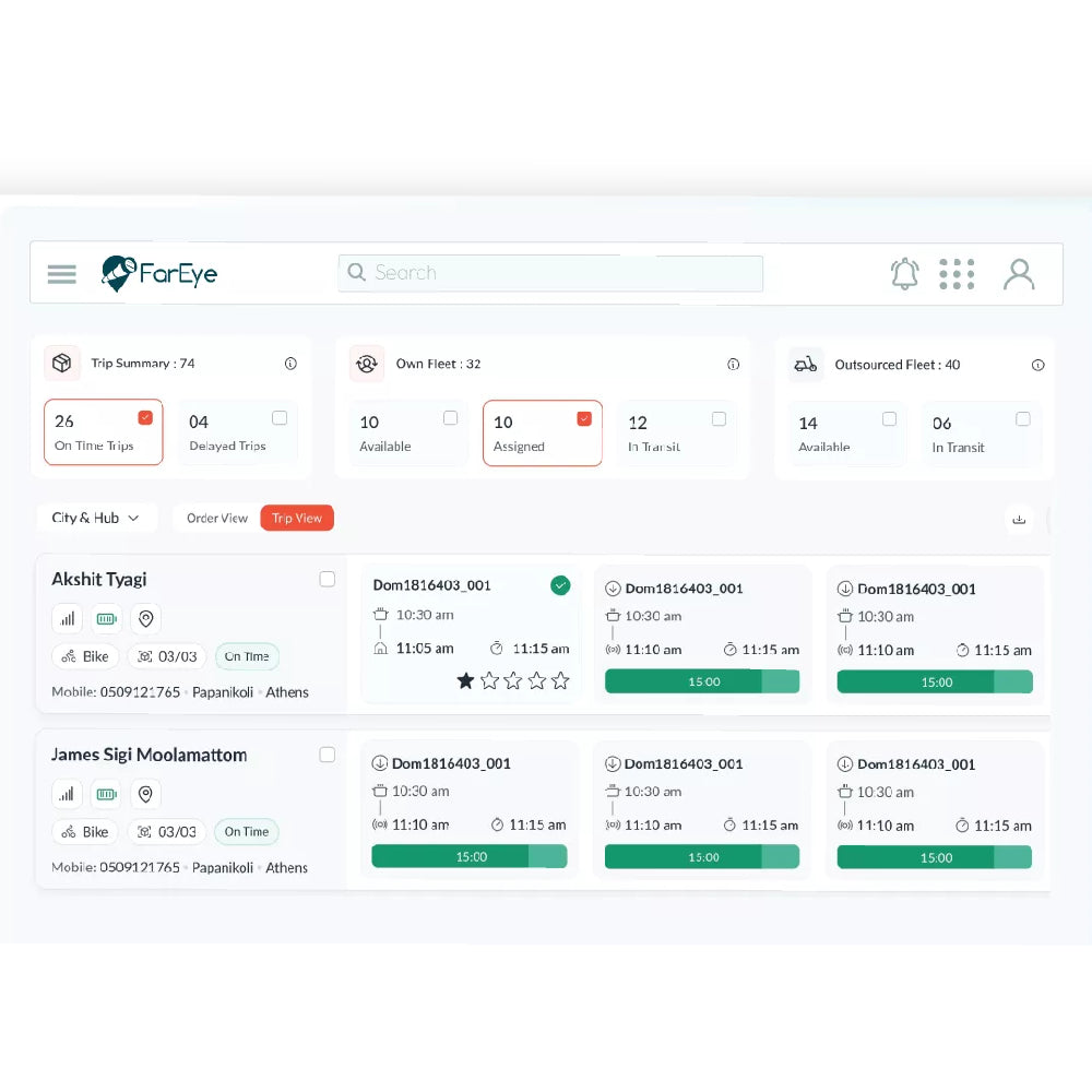 FarEye – AI-Powered Sustainable Logistics Platform