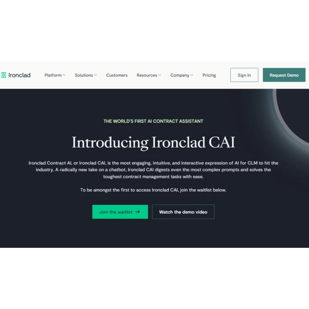 Ironclad AI Powered Contract Lifecycle Management Daidu ai ironclad-ai-powered-contract-lifecycle-management-daidu-ai