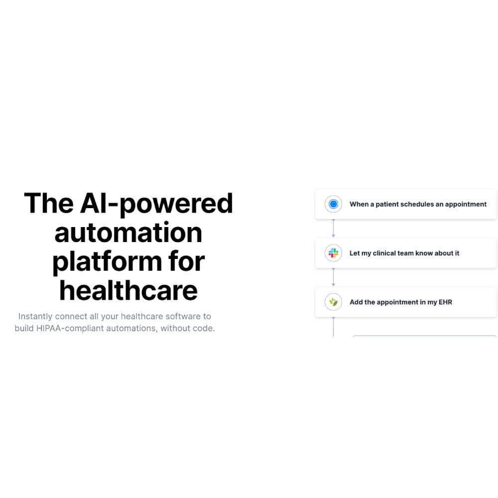 Keragon – AI-Powered Workflow Automation for Healthcare