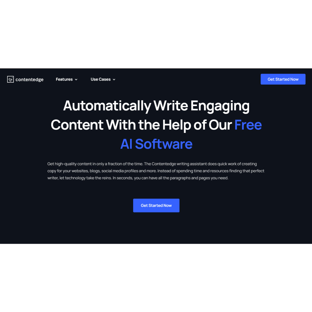 Content Edge – AI-Powered Copywriting & SEO Content Generation Tool