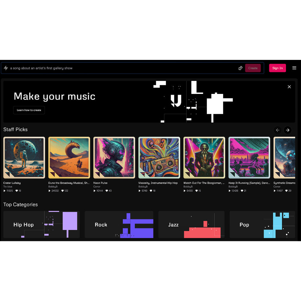 Udio – AI Music Creator for Full Songs with Lyrics