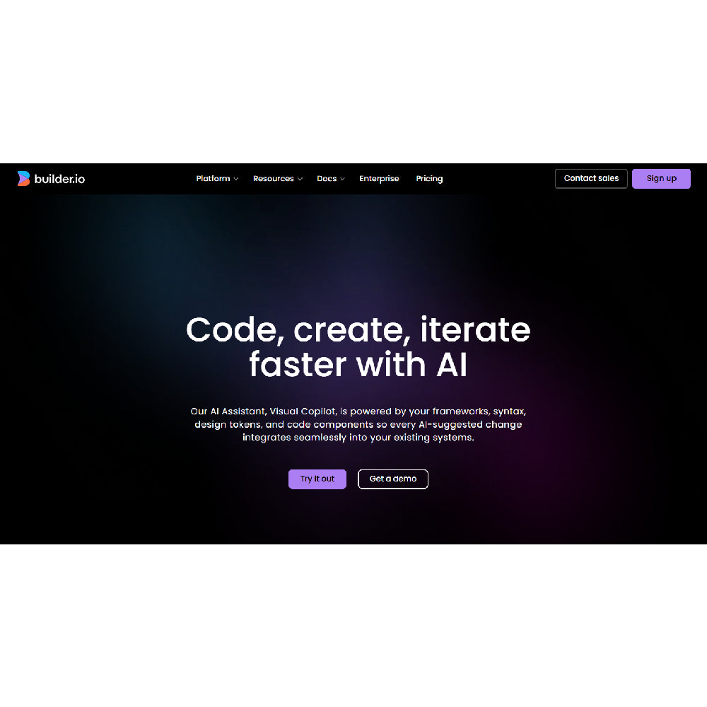 Builder.io – Visual CMS & AI Code Generator