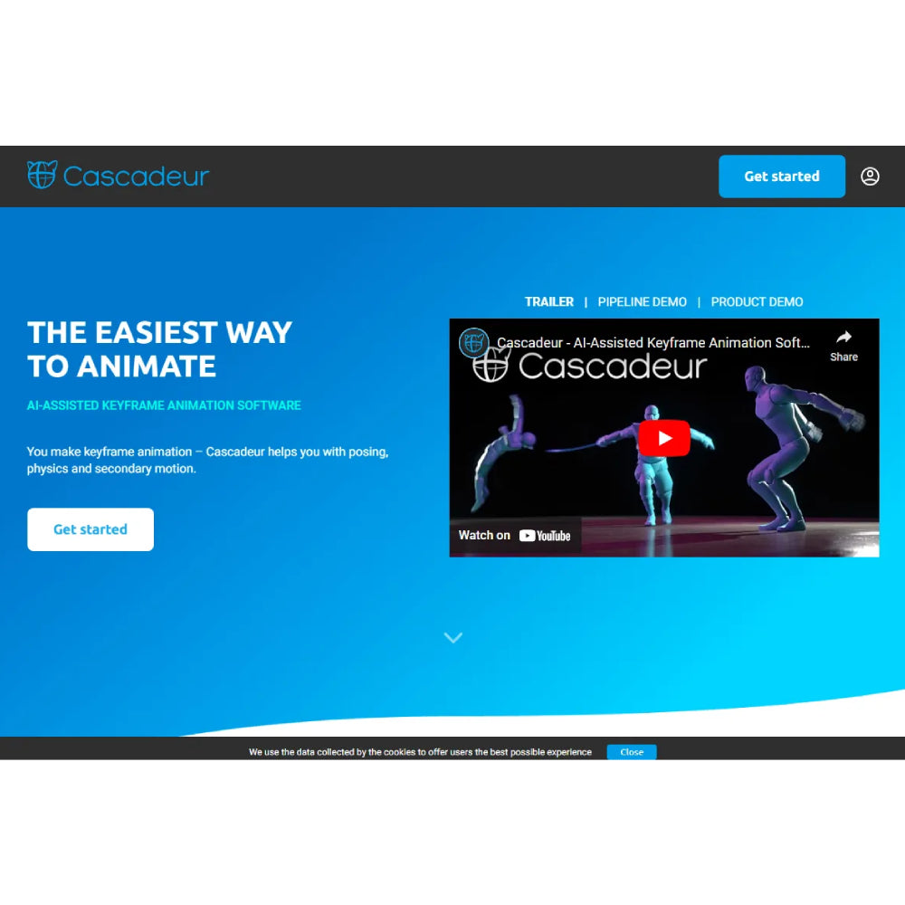 Cascadeur – AI-Assisted 3D Character Animation Software