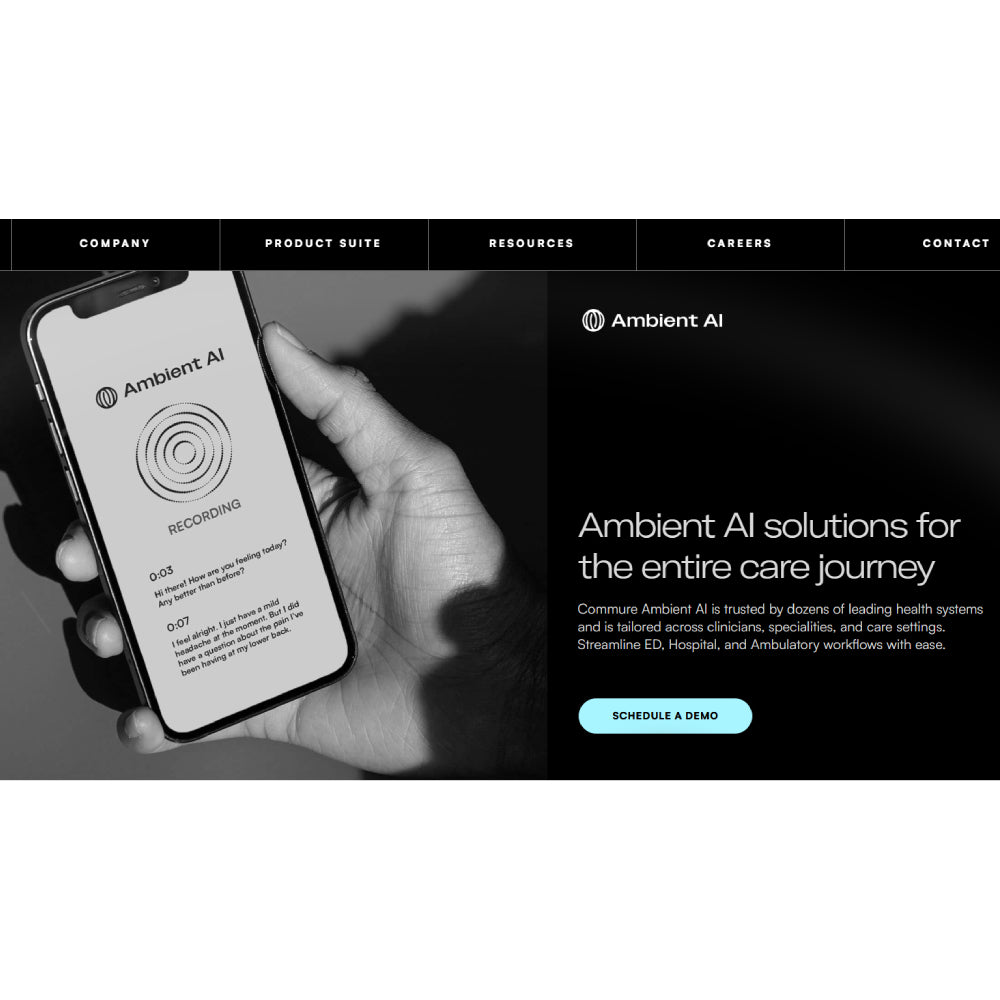 Commure – AI-Powered Healthcare Integration & Workflow Platform