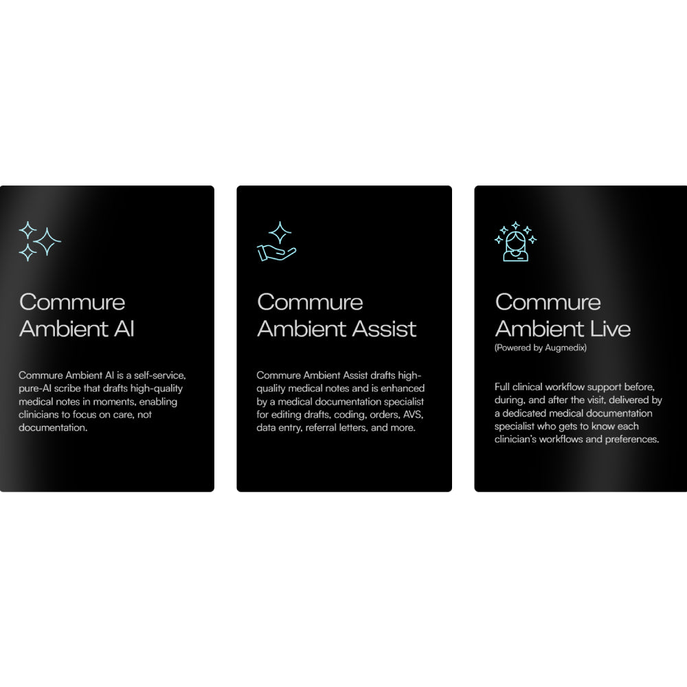 Commure – AI-Powered Healthcare Integration & Workflow Platform