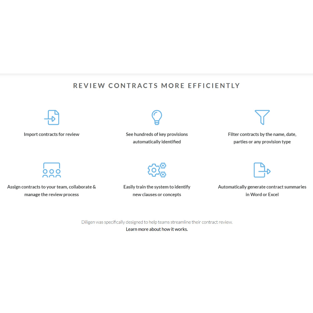 Diligen – AI-Powered Contract Review